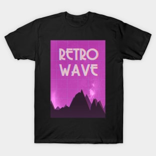 Retrowave Galaxy Aesthetic T-Shirt